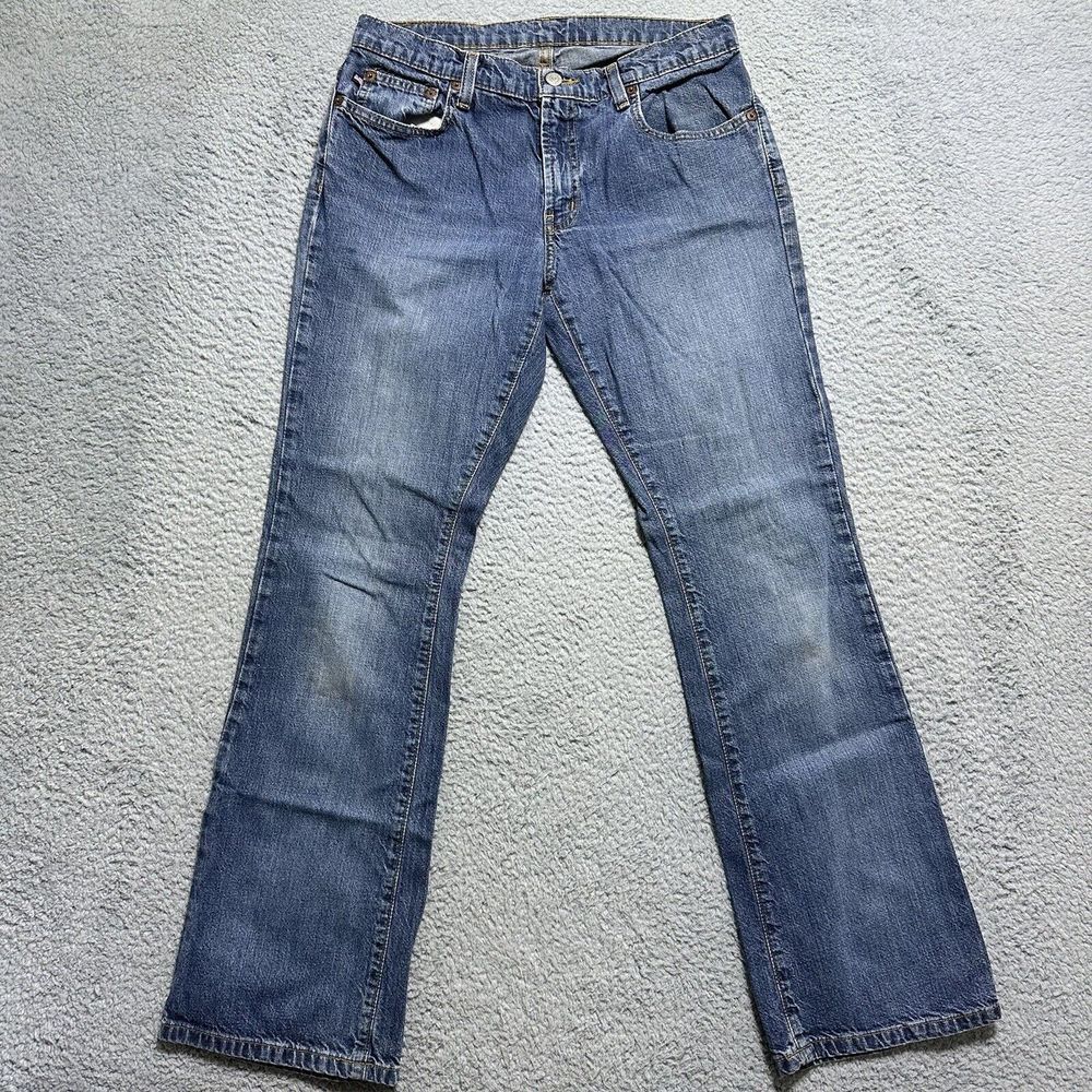 Ralph Lauren kelly jean 6903 Wax  size 8‎ x32 waist 30" mid-rise inseam 30" boot